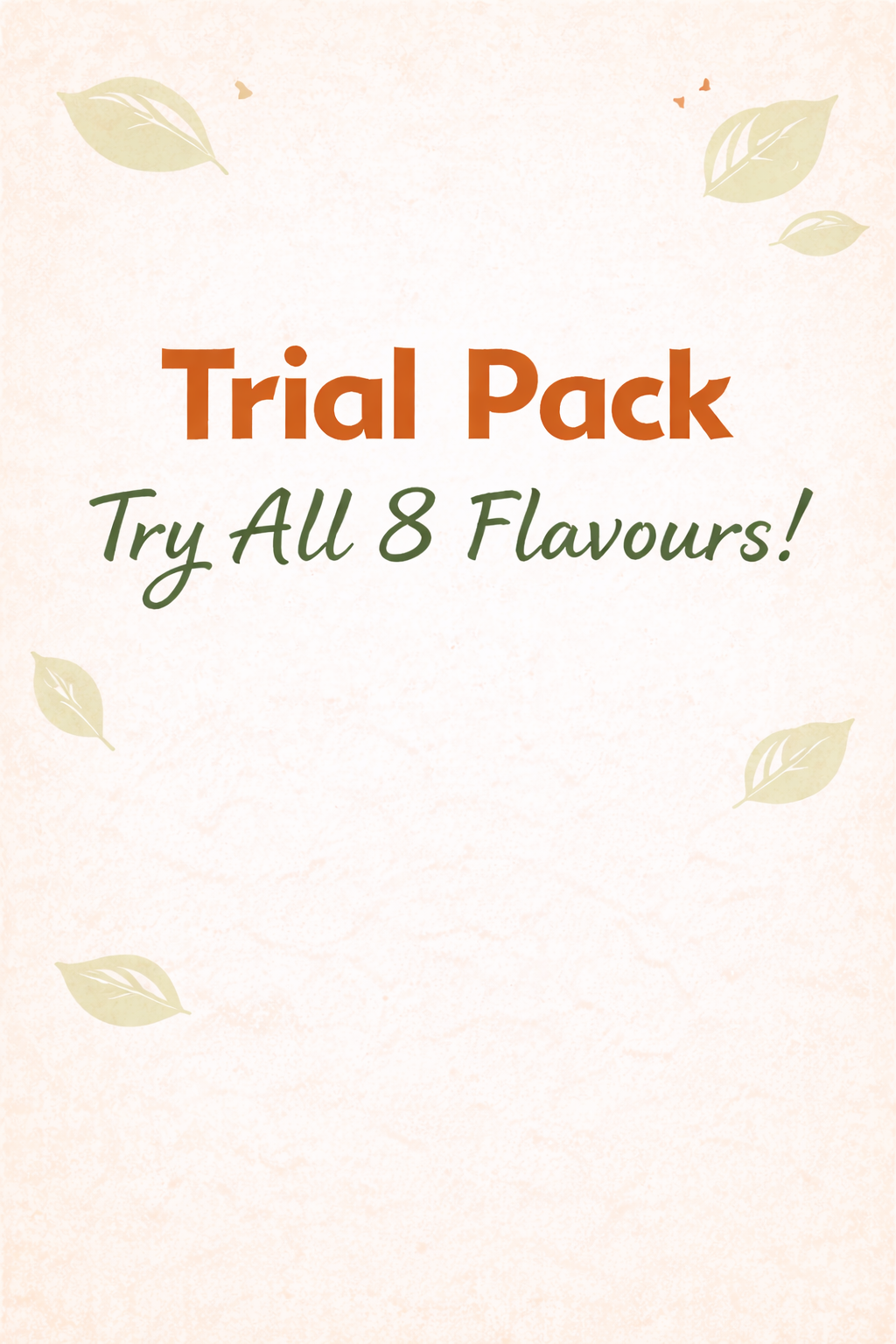 Fruzzoo Trial Pack: all 8 flavours