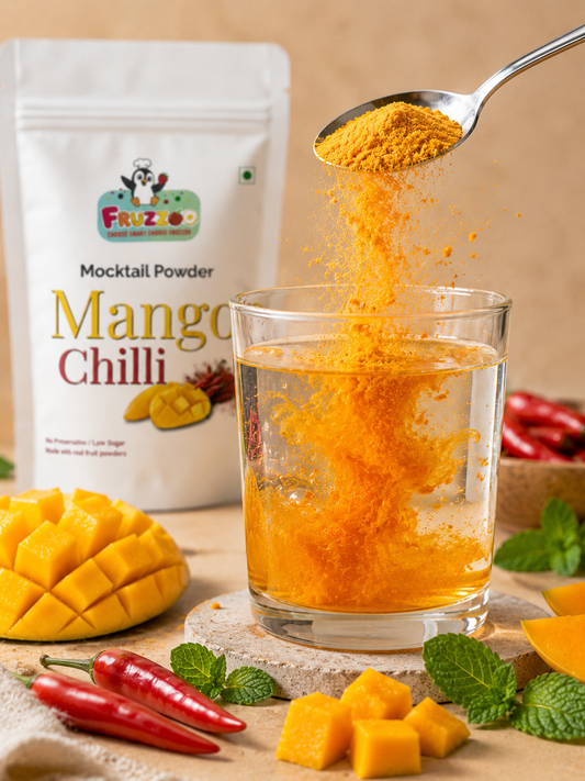 Fruzzoo Mango Chilli Mocktail Powder - Pack of 5 Sachets