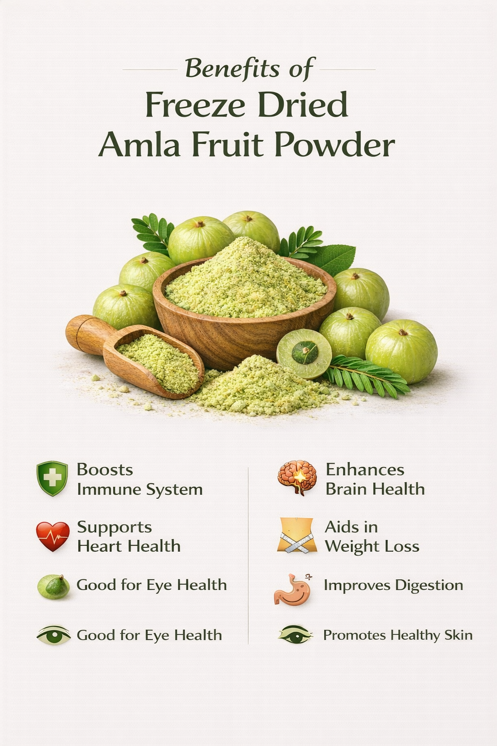 Fruzzoo Amla Powder single-serve sachets close-up
