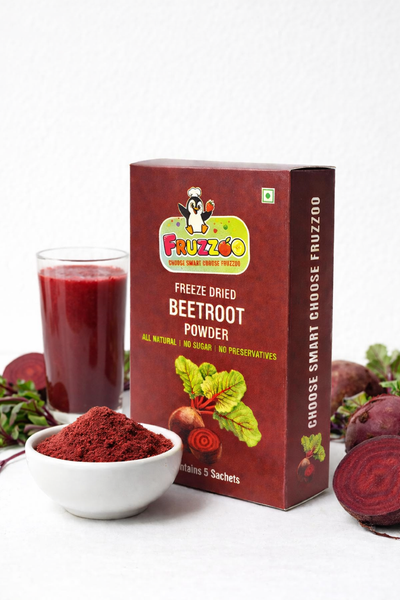Fruzzoo Beetroot Powder - Pack of 5 Sachets