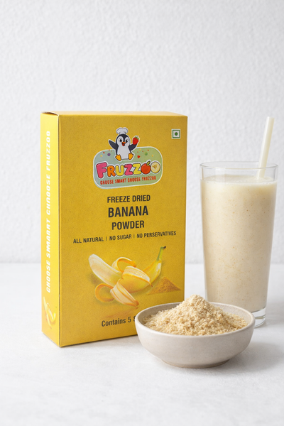 Fruzzoo Banana Powder - Pack of 5 Sachets