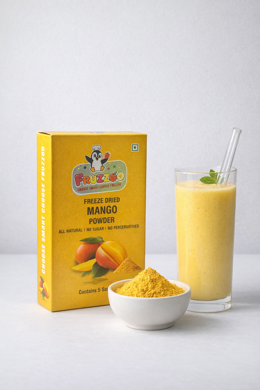 Taste the King of Fruits - Fruzzoo Mango Magic (Pack of 5)