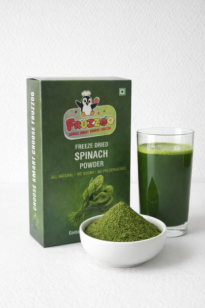 The Green Power of Nature - Fruzzoo Spinach (Pack of 5)