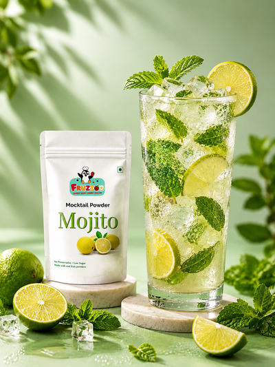 Fruzzoo Mojito Mocktail Powder - Pack of 4 Sachets