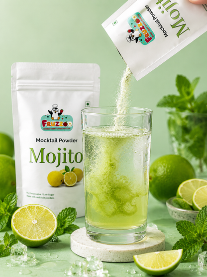 Fruzzoo Mojito Mocktail Powder - Pack of 5 Sachets