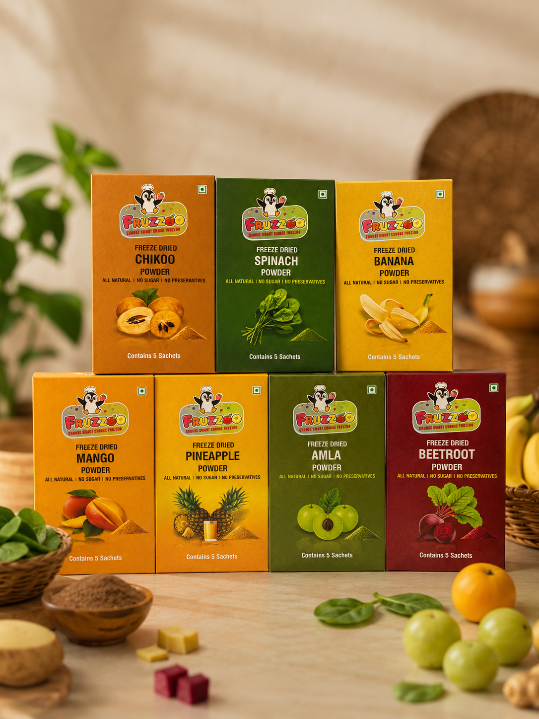 Fruzzoo Try All Pack | All 11 Flavours | ₹499 + Free Delivery