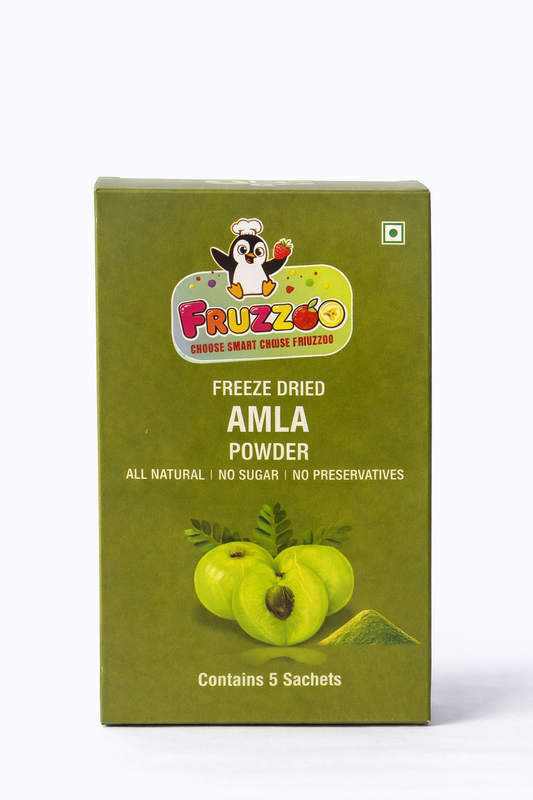 Fruzzoo Amla freeze dried powder pack of 5 sachets