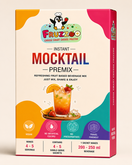 Fruzzoo Instant Mocktail Premix Discovery Box front