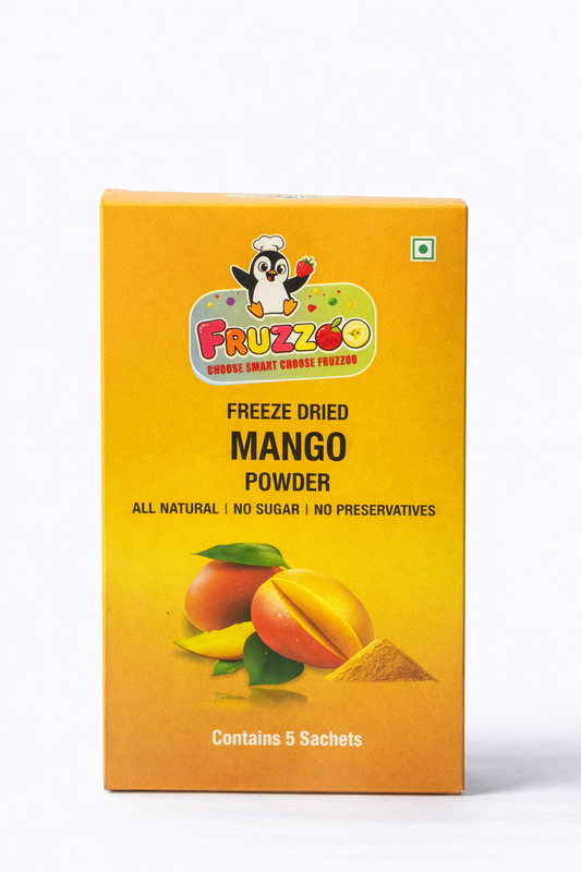 Fruzzoo Mango freeze dried powder pack of 5 sachets